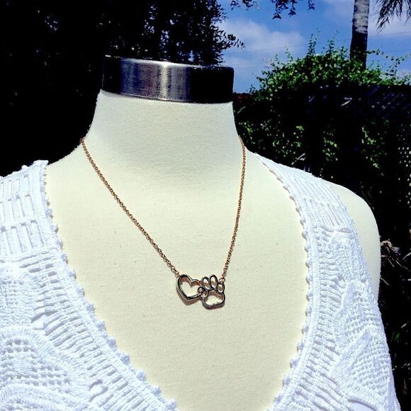 Jewelry - DOG LOVERS NECKLACE MY PET IN MY HEART ❤️ NECKLACE